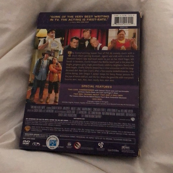 🎉 5/$15 🎉 TWO & A HALF MEN  COMPLETE 4th SEASON - Picture 3 of 4